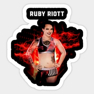 Ruby Riot Sticker